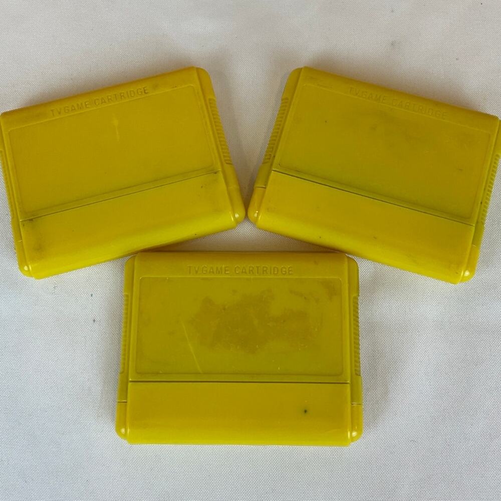 Set of 3 TV Game Cartridges Bundle